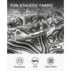 image:imageStelle 17 Golf Skirts for Women Pickleball Tennis Skorts with 2 PocketsBlack Paisley Print