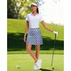 image:imageStelle 17 Golf Skirts for Women Pickleball Tennis Skorts with 2 PocketsFloral Tiles Print