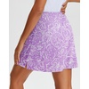 image:imageStelle 17 Golf Skirts for Women Pickleball Tennis Skorts with 2 PocketsLilac Paisley Print