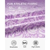 image:imageStelle 17 Golf Skirts for Women Pickleball Tennis Skorts with 2 PocketsLilac Paisley Print