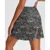 image:imageStelle 17 Golf Skirts for Women Pickleball Tennis Skorts with 2 PocketsNoir Paisley Print
