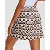 image:imageStelle 17 Golf Skirts for Women Pickleball Tennis Skorts with 2 PocketsRetro Geo Print