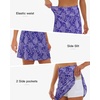 image:imageStelle 17 Golf Skirts for Women Pickleball Tennis Skorts with 2 PocketsRoyal Paisley Print