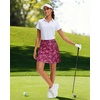 image:imageStelle 17 Golf Skirts for Women Pickleball Tennis Skorts with 2 PocketsScarlet Vines Print