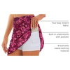 image:imageStelle 17 Golf Skirts for Women Pickleball Tennis Skorts with 2 PocketsScarlet Vines Print
