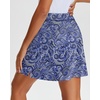 image:imageStelle 17 Golf Skirts for Women Pickleball Tennis Skorts with 2 PocketsTwirly Paisley Print