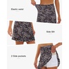 image:imageStelle 17 Golf Skirts for Women Pickleball Tennis Skorts with 2 PocketsVintage Paisley Print