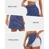 image:imageStelle 17 Golf Skirts for Women Pickleball Tennis Skorts with 2 PocketsWhirl Paisley Print