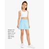 image:imageStelle Girls ALine Tennis Skort with Builtin Shorts for Sports PlayBaby Blue