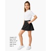 image:imageStelle Girls ALine Tennis Skort with Builtin Shorts for Sports PlayBlack
