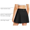image:imageStelle Girls ALine Tennis Skort with Builtin Shorts for Sports PlayBlack