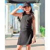 image:imageStelle Girls ALine Tennis Skort with Builtin Shorts for Sports PlayBlack