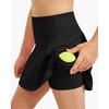 image:imageStelle Girls ALine Tennis Skort with Builtin Shorts for Sports PlayBlack