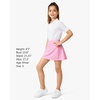 image:imageStelle Girls ALine Tennis Skort with Builtin Shorts for Sports PlayCotton Candy
