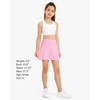 image:imageStelle Girls ALine Tennis Skort with Builtin Shorts for Sports PlayCotton Candy
