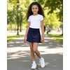 image:imageStelle Girls ALine Tennis Skort with Builtin Shorts for Sports PlayNavy