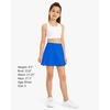 image:imageStelle Girls ALine Tennis Skort with Builtin Shorts for Sports PlaySapphire