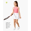 image:imageStelle Girls ALine Tennis Skort with Builtin Shorts for Sports PlayWhite