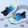 image:imageStelle Girls Tennis Shoes with SlipOn Kids Running ShoesLume Lagoon