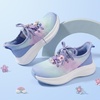 image:imageStelle Girls Tennis Shoes with SlipOn Kids Running ShoesOcean Ombre