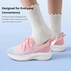 image:imageStelle Girls Tennis Shoes with SlipOn Kids Running ShoesRainbow Blue