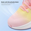 image:imageStelle Girls Tennis Shoes with SlipOn Kids Running ShoesRainbow Pink