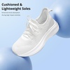 image:imageStelle Girls Tennis Shoes with SlipOn Kids Running ShoesWhite