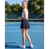 image:imageStelle Girls Tennis Skirts Ruffle Golf Athletic Skorts with PocketsNavy
