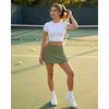 image:imageStelle Tennis Skirts for Women Ruffle Athletic Golf Skorts with PocketArmy Green