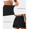 image:imageStelle Tennis Skirts for Women Ruffle Athletic Golf Skorts with PocketBlack