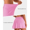 image:imageStelle Tennis Skirts for Women Ruffle Athletic Golf Skorts with PocketCotton Candy