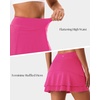image:imageStelle Tennis Skirts for Women Ruffle Athletic Golf Skorts with PocketDreamhouse Pink