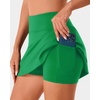 image:imageStelle Tennis Skirts for Women Ruffle Athletic Golf Skorts with PocketKelly Green