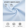 image:imageStelle Tennis Skirts for Women Ruffle Athletic Golf Skorts with PocketLight Blue