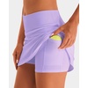 image:imageStelle Tennis Skirts for Women Ruffle Athletic Golf Skorts with PocketLilac