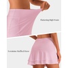 image:imageStelle Tennis Skirts for Women Ruffle Athletic Golf Skorts with PocketPink