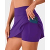 image:imageStelle Tennis Skirts for Women Ruffle Athletic Golf Skorts with PocketPurple