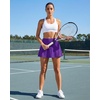 image:imageStelle Tennis Skirts for Women Ruffle Athletic Golf Skorts with PocketPurple