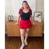 image:imageStelle Tennis Skirts for Women Ruffle Athletic Golf Skorts with PocketRed