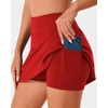 image:imageStelle Tennis Skirts for Women Ruffle Athletic Golf Skorts with PocketRed