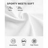 image:imageStelle Tennis Skirts for Women Ruffle Athletic Golf Skorts with PocketWhite