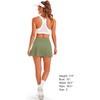 image:imageStelle Women Tennis Skirt High Waisted Athletic Golf Skorts with PocketsArmy Green