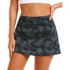 image:imageStelle Women Tennis Skirt High Waisted Athletic Golf Skorts with PocketsBlackgrey Camo