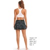 image:imageStelle Women Tennis Skirt High Waisted Athletic Golf Skorts with PocketsBlackgrey Camo