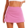 image:imageStelle Women Tennis Skirt High Waisted Athletic Golf Skorts with PocketsCotton Candy