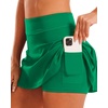 image:imageStelle Women Tennis Skirt High Waisted Athletic Golf Skorts with PocketsEvergreen