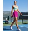 image:imageStelle Women Tennis Skirt High Waisted Athletic Golf Skorts with PocketsFuchsia