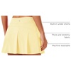 image:imageStelle Women Tennis Skirt High Waisted Athletic Golf Skorts with PocketsLemon Butter