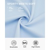 image:imageStelle Women Tennis Skirt High Waisted Athletic Golf Skorts with PocketsLight Blue