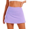 image:imageStelle Women Tennis Skirt High Waisted Athletic Golf Skorts with PocketsLilac